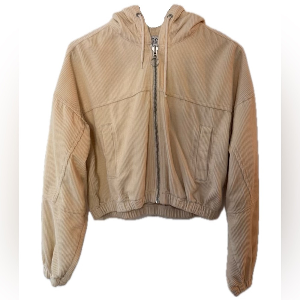 Cropped Corduroy Jacket